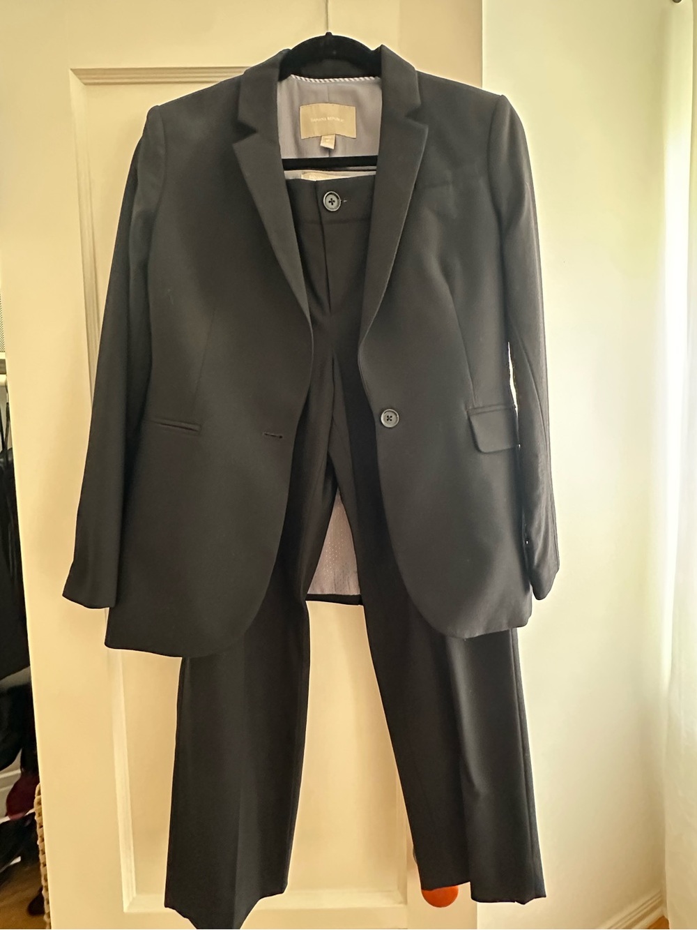 Banana Republic Martin Fit Pant Suit Size 8P
